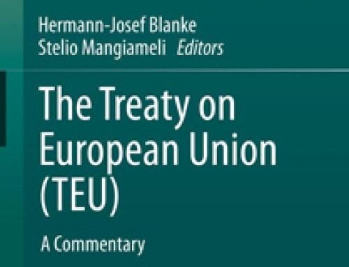 Commentary on Articles 28, 29 and 37 TEU