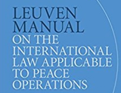 Leuven Manual on the International Law of Peace Operations